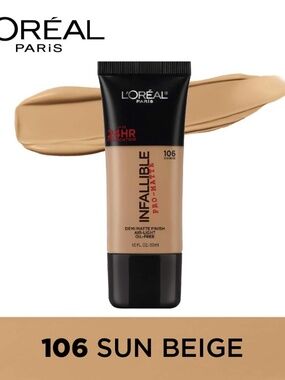 New! L'Oréal Paris Infallible Pro-Matte Liquid Longwear Foundation